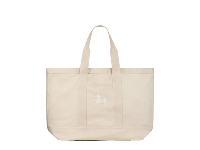 Stussy Stussy Canvas Extra Large Tote Bag Natural - view 1