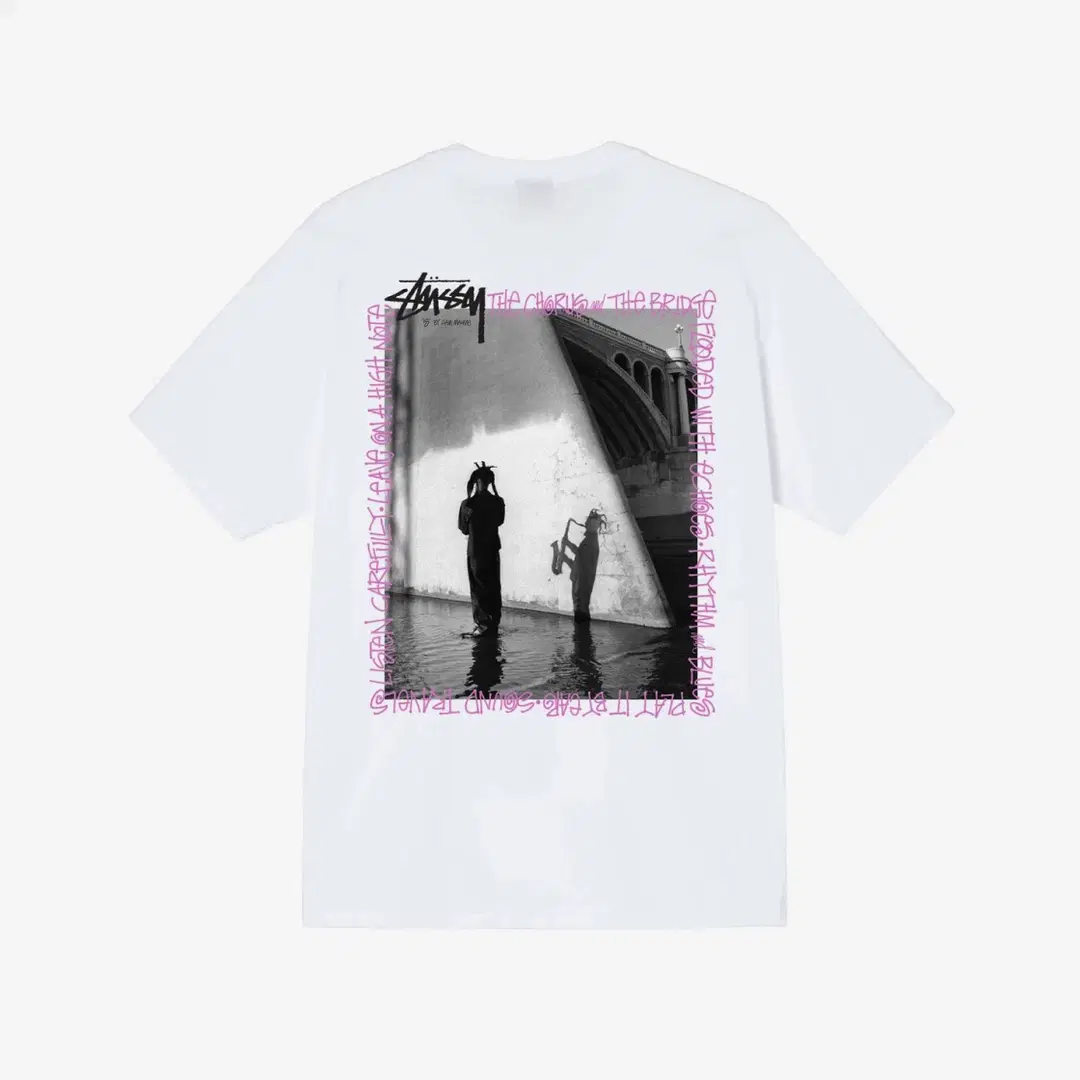 Stussy Stussy Chorus and Bridge T-Shirt White
