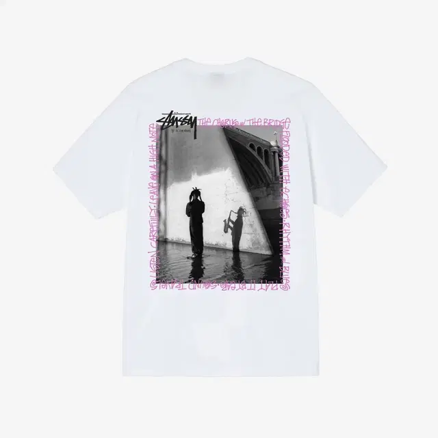 Stussy Stussy Chorus and Bridge T-Shirt White - view 1