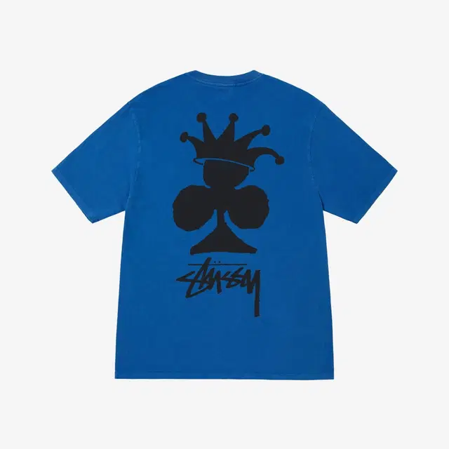 Stussy Stussy Club Crown Pigment Dyed T-Shirt Blue - view 2