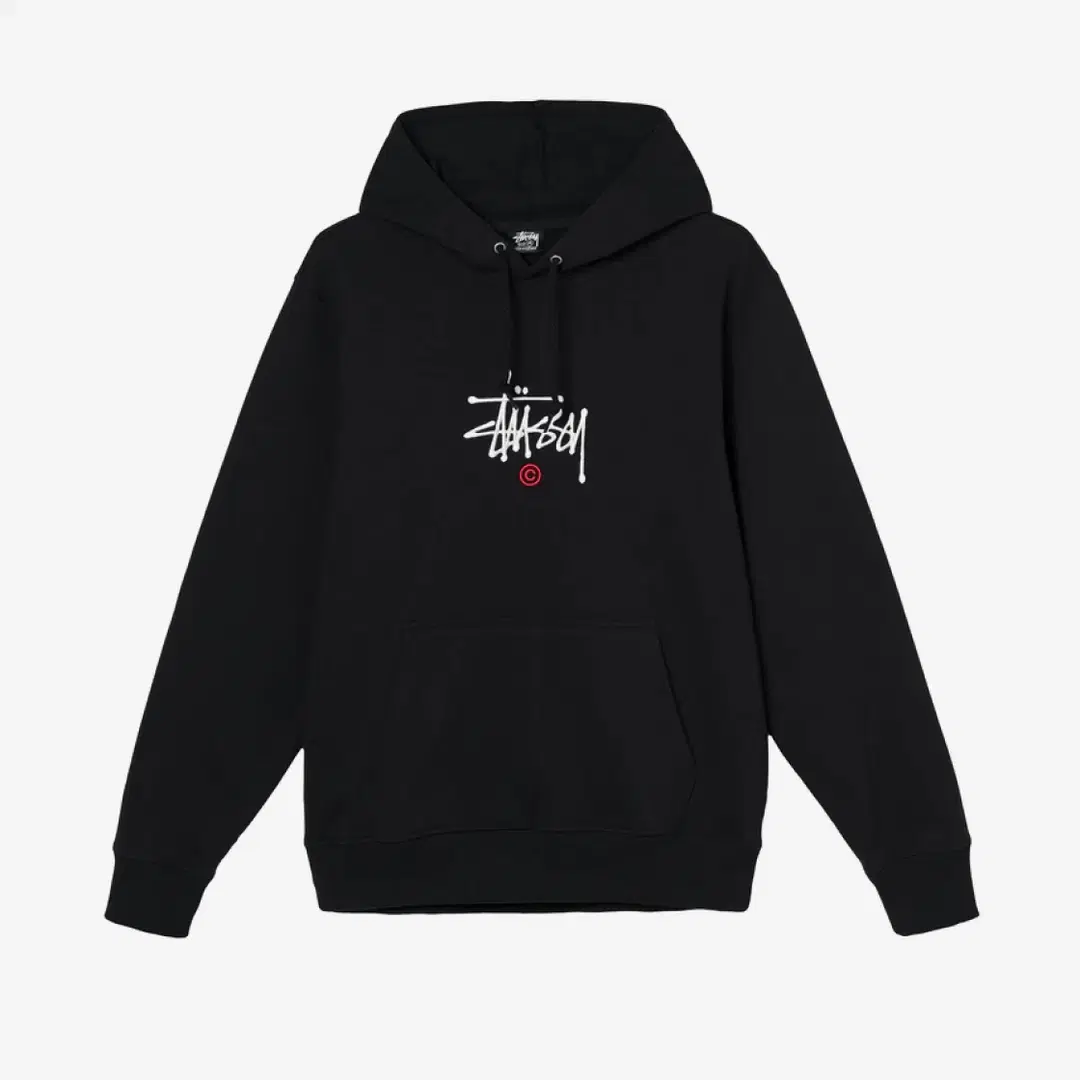 Stussy Stussy Copyright Applique Hoodie Black