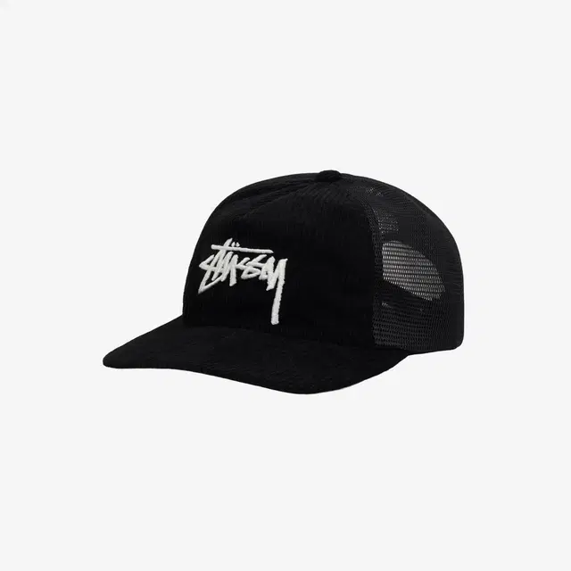 Stussy Stussy Corduroy Trucker Cap Black - view 2