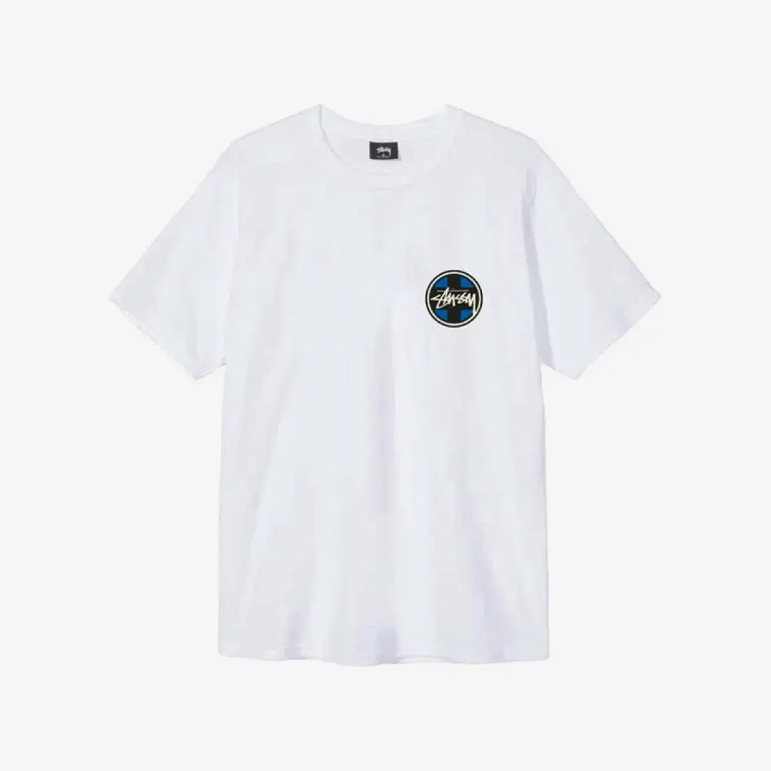Stussy Stussy Cross Dot T-Shirt White