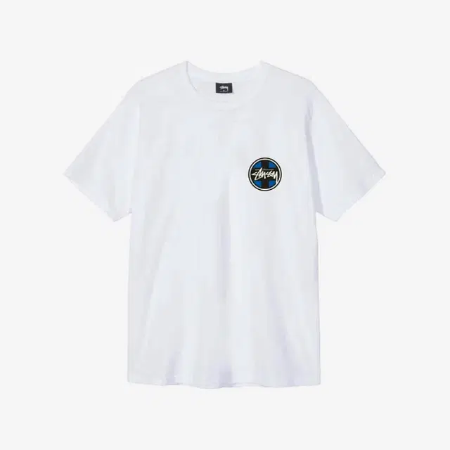 Stussy Stussy Cross Dot T-Shirt White - view 1