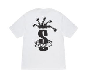 Buy Stussy Crown Band Tee White at Sasom – Authentic and Ready to Ship