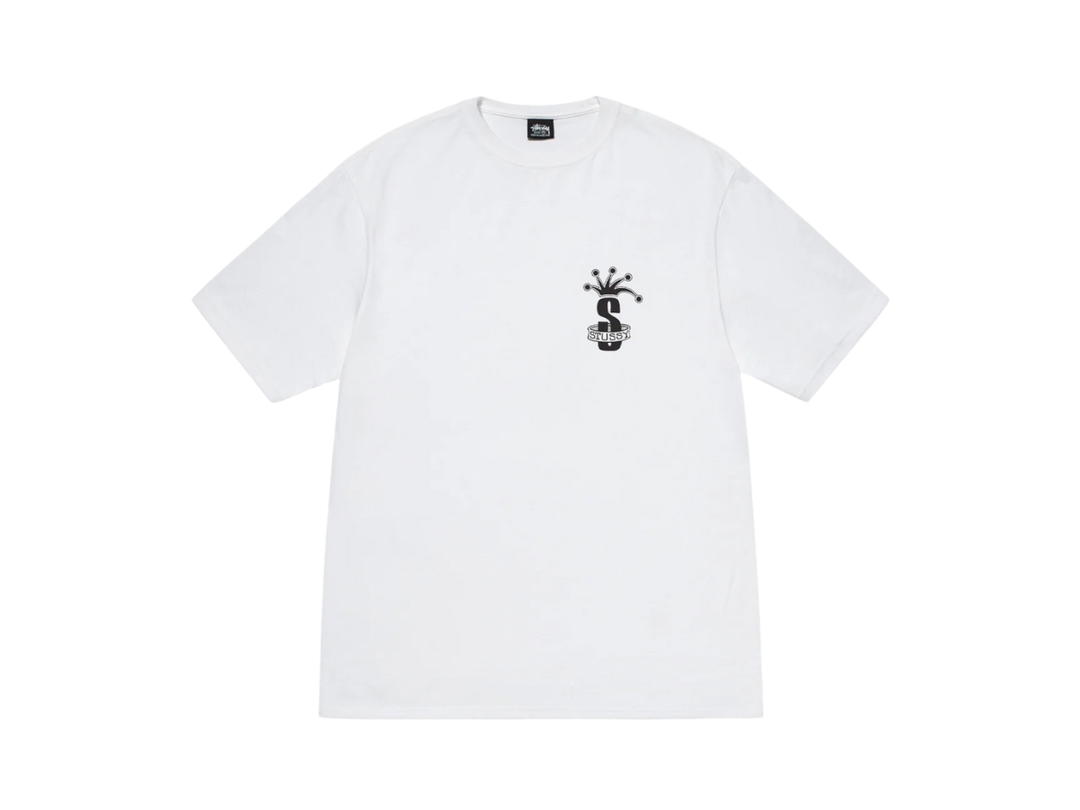 Stussy Stussy Crown Band Tee White