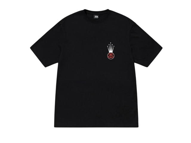 Stussy Stussy Crown Link Tee Black - view 2