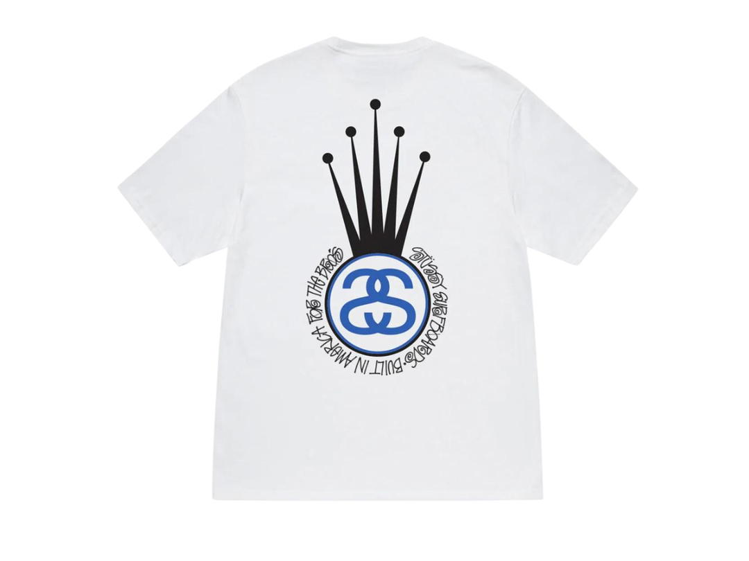 Stussy Stussy Crown Link Tee White