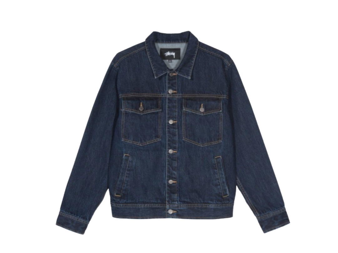 Stussy STUSSY DENIM RANCH JACKET indigo