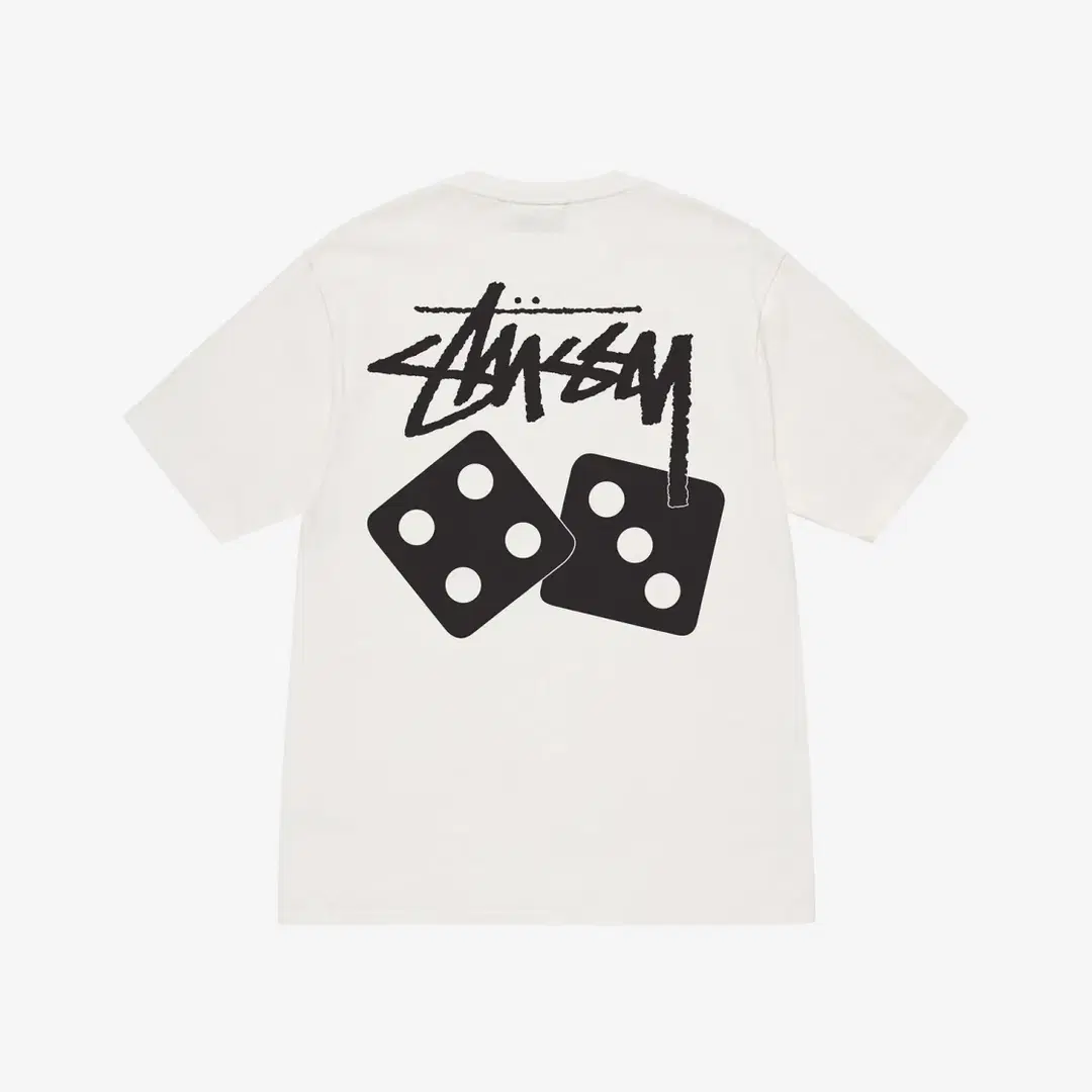 Stussy Stussy Dice Pigment Dyed T-Shirt Natural 2023