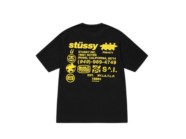 Stussy Stussy DNA Tee Pigment Dyed Black (FW24) - view 1