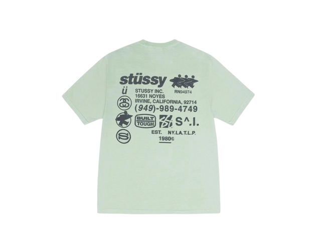 Stussy Stussy DNA Tee Pigment Dyed Granite (FW24) - view 1