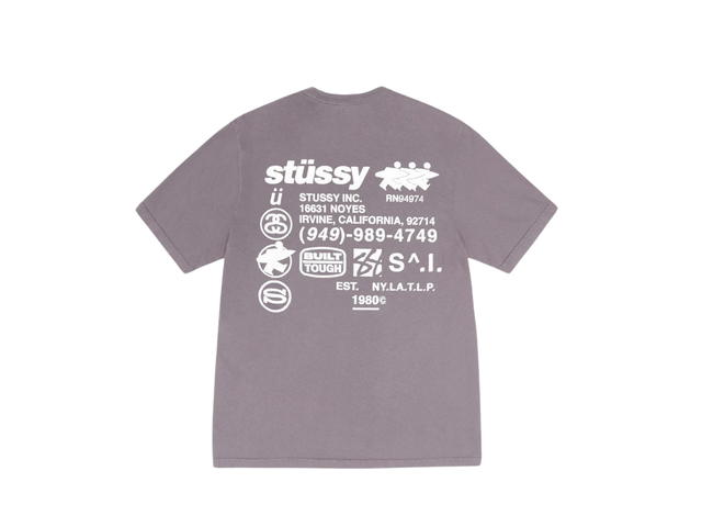 Stussy Stussy DNA Tee Pigment Dyed Shark (FW24) - view 1
