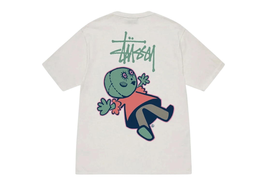 Stussy Stussy Dollie Pigment Dyed T-Shirt Natural