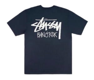 Buy Stussy Exclusive Bangkok T-Shirt Navy at Sasom – Authentic and Ready to Ship