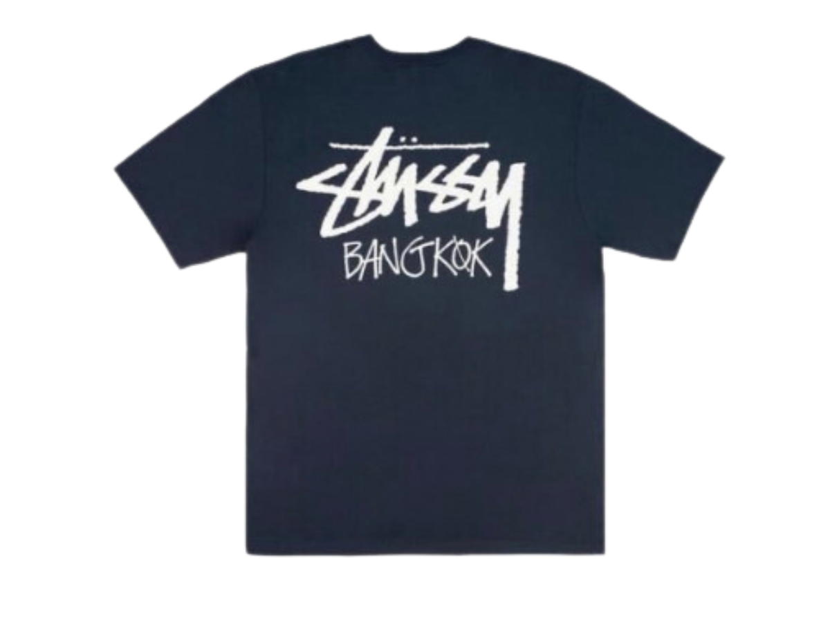 Stussy Stussy Exclusive Bangkok T-Shirt Navy