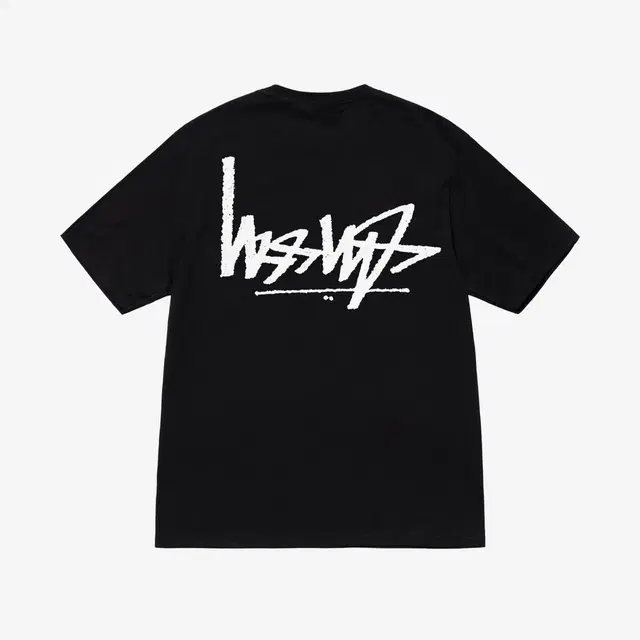 Stussy Stussy Flipped T-Shirt Black - view 2