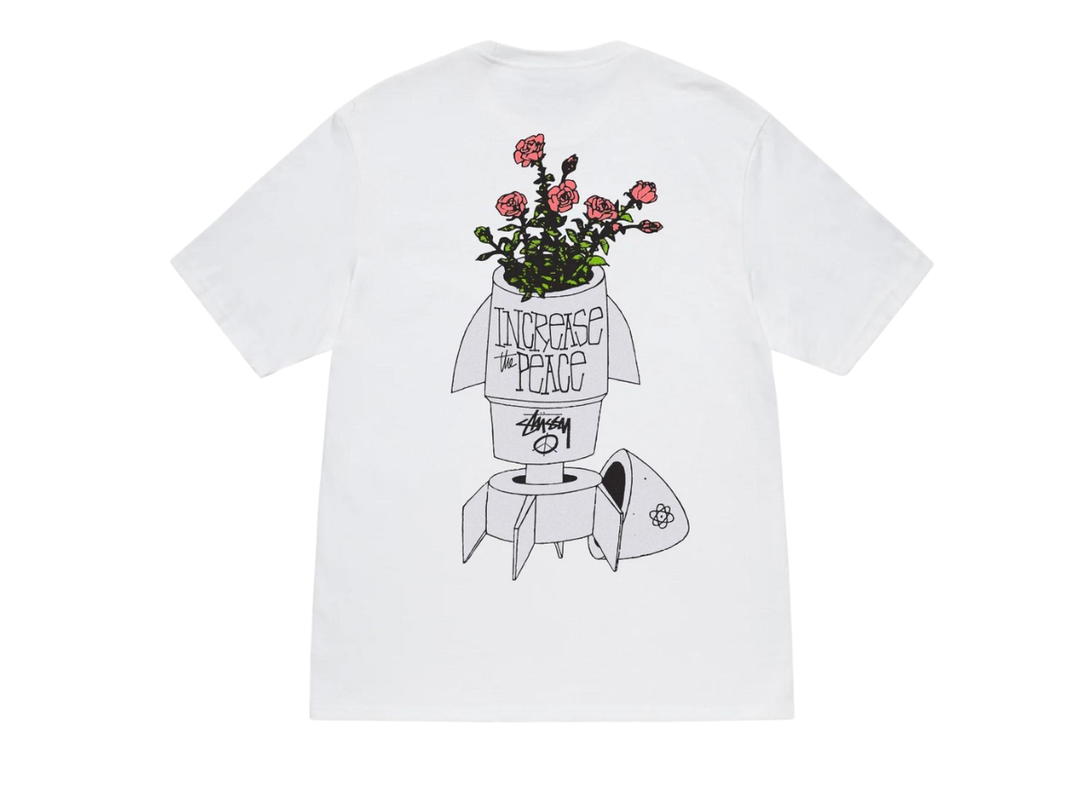 Stussy Stussy Flower Bomb Tee White