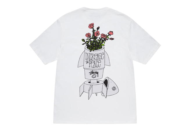 Stussy Stussy Flower Bomb Tee White - view 1