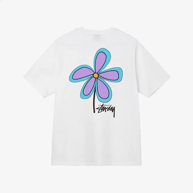 Stussy Stussy Flower T-Shirt White - view 2