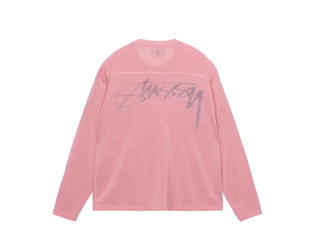 Stussy Stussy Football Sweater Pink - view 1