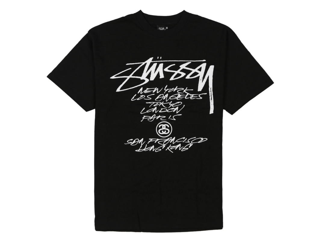 Stussy Stussy Futura World Tour 2006 T-shirt Black