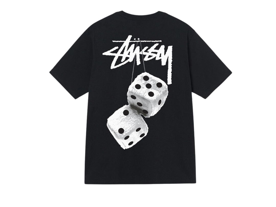 Stussy Stussy Fuzzy Dice T-Shirt Black