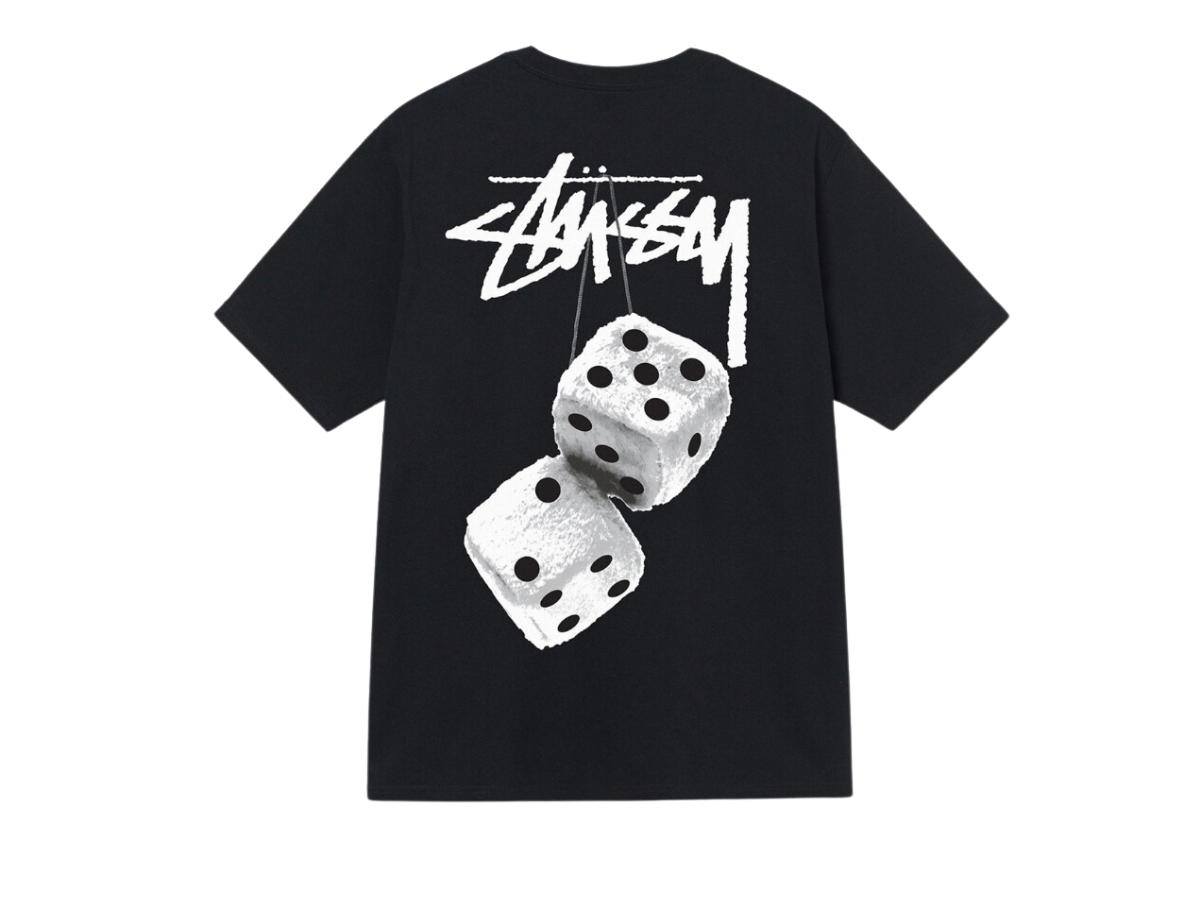 Stussy Stussy Fuzzy Dice T-Shirt Black