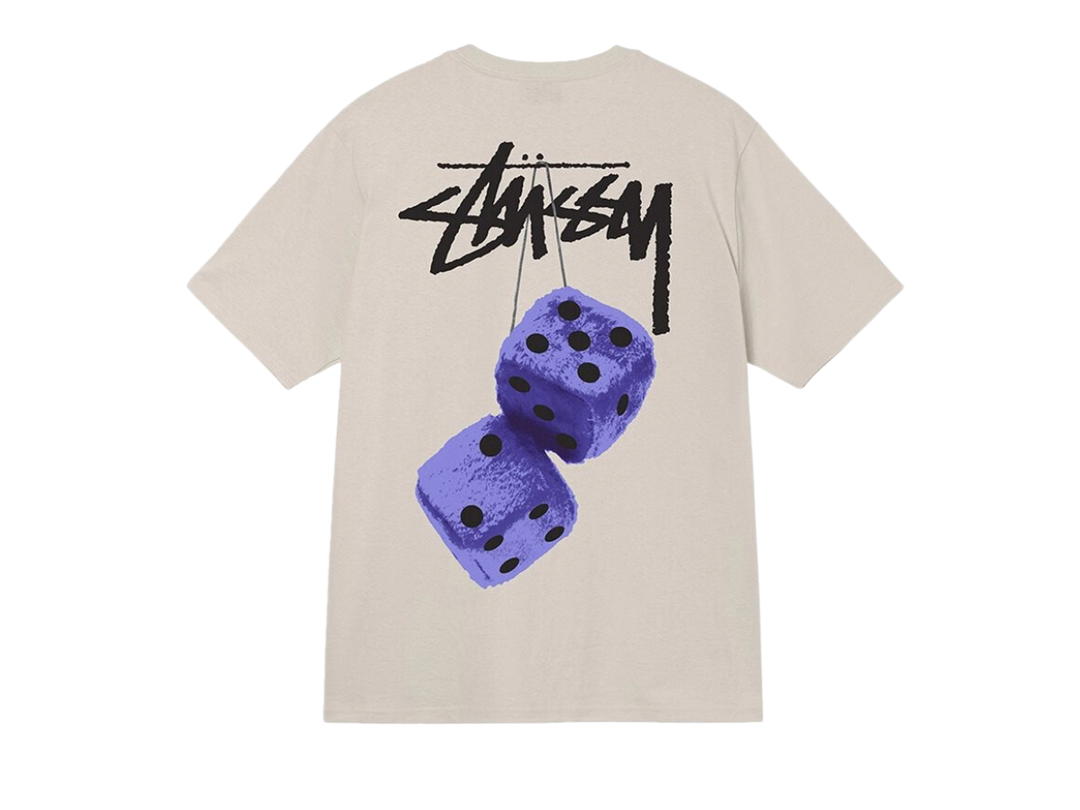 Stussy Stussy Fuzzy Dice T-Shirt Smoke