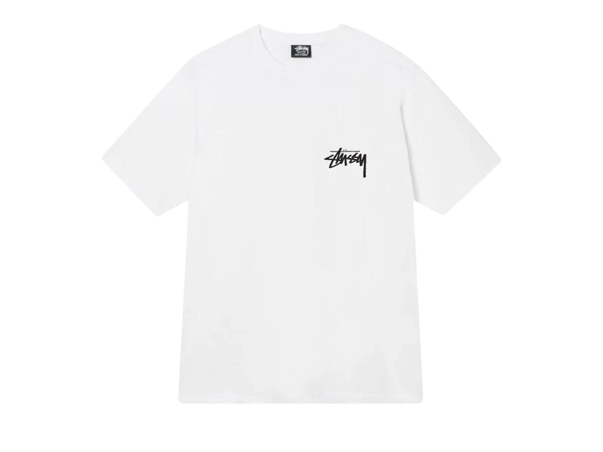 Stussy Stussy Fuzzy Dice T-Shirt White