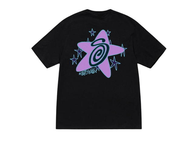 Stussy Stussy Galaxy Tee Black - view 1