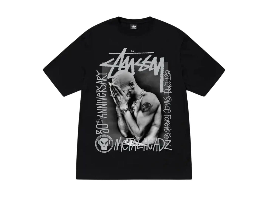 Stussy Stussy Goldie Metalheadz 30 Tee Black