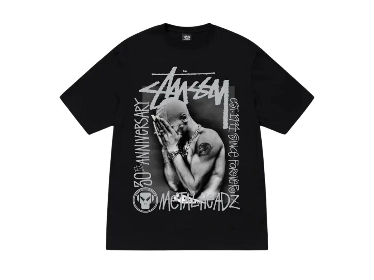 Stussy Stussy Goldie Metalheadz 30 Tee Black