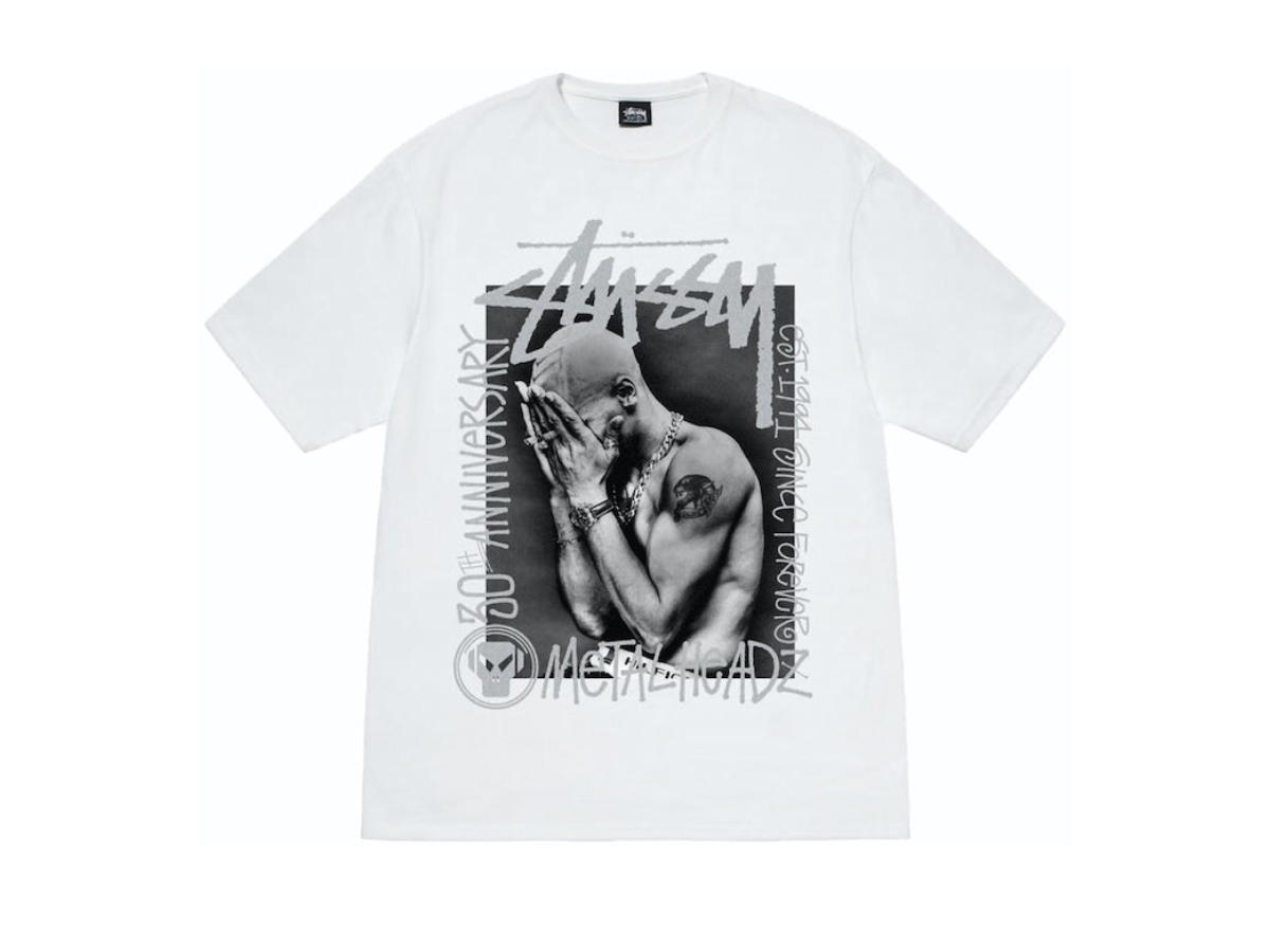 Stussy Stussy Goldie Metalheadz 30 Tee White