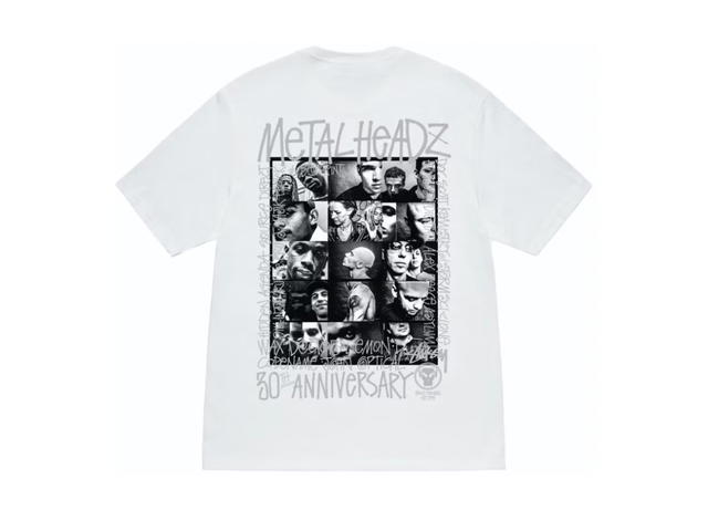 Stussy Stussy Goldie Metalheadz 30 Tee White - view 2