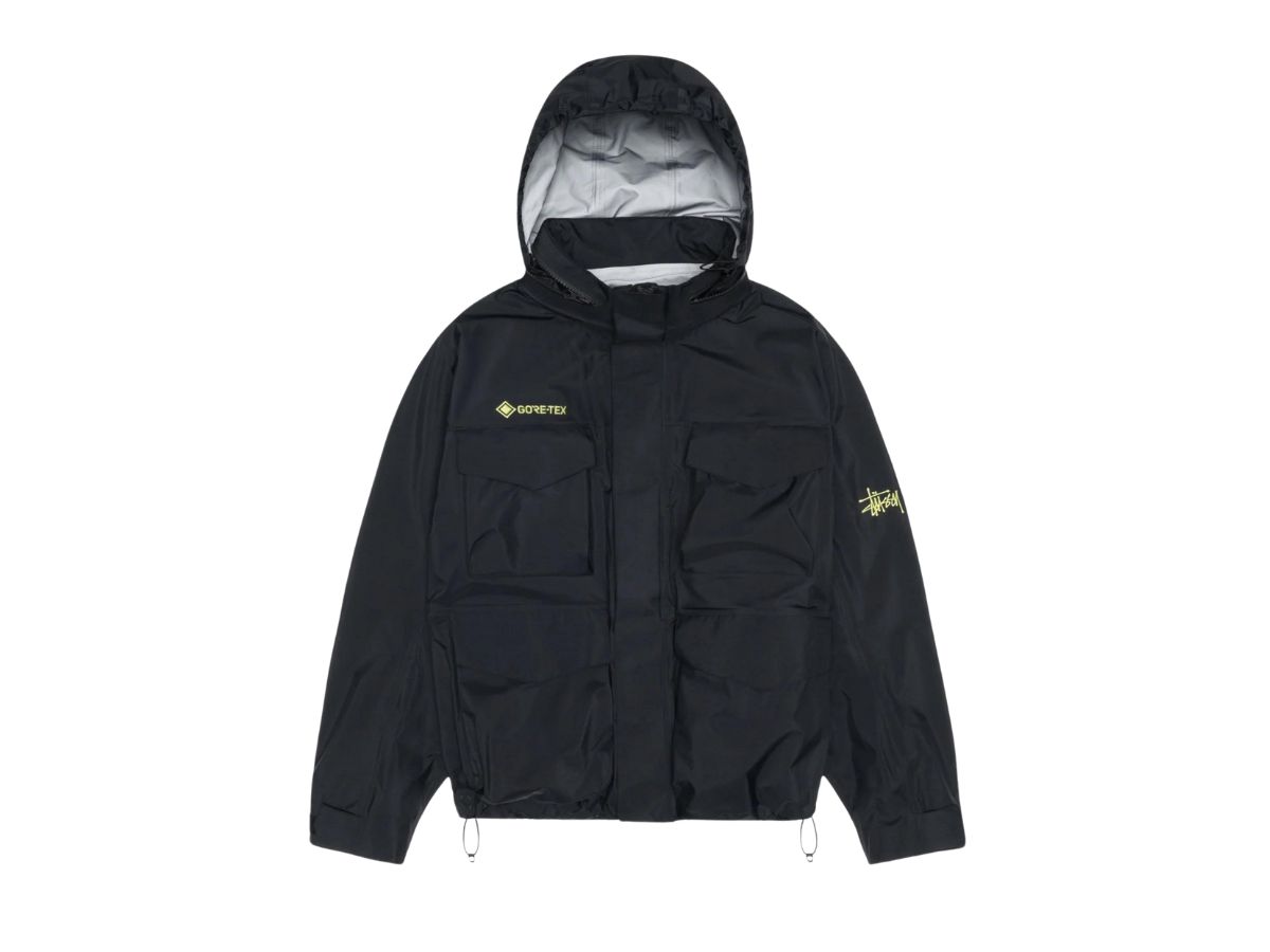 Stussy Gore-Tex M65 Jacket Black Shop Authentic at SASOM
