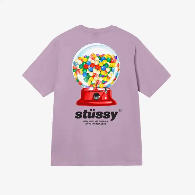 Stussy Stussy Gumball T-Shirt Orchid - view 2