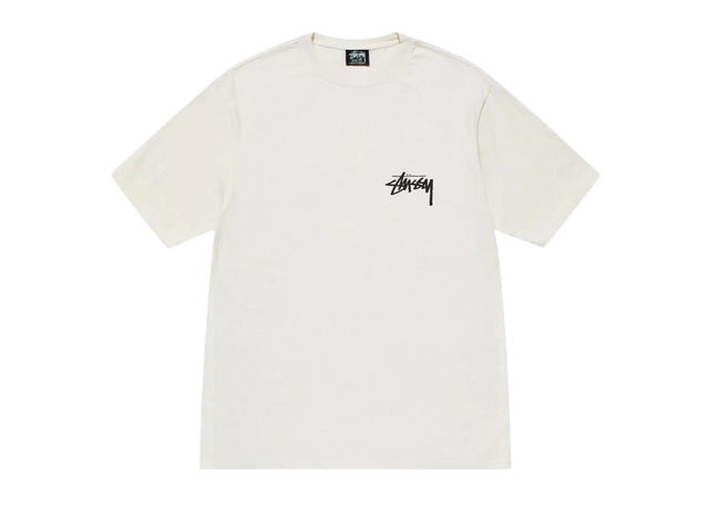 Stussy Stussy How We're Livin' Pigment Dyed Tee Natural - view 2