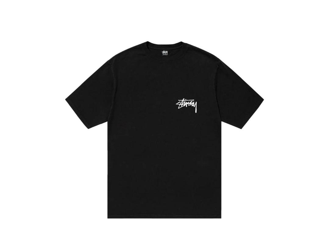 Stussy Stussy Hype Bulldog New York Tee Black