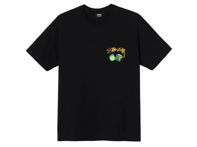 Stussy Stussy Iridescent Dice T-shirt Black - view 2