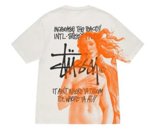 Buy Stussy Ist Venus Pig. Dyed Tee Natural at Sasom – Authentic and Ready to Ship