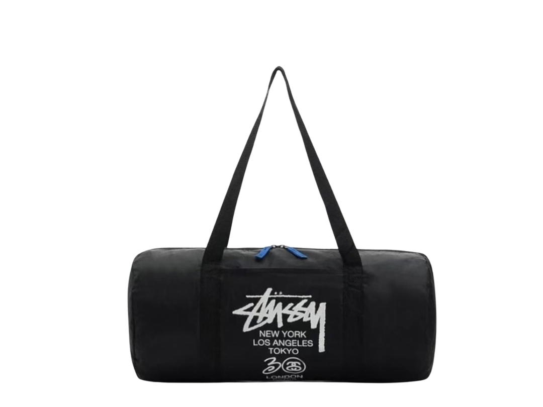 Stussy Stussy Japan Magazine Duffle Bag Black (30th Anniversary)