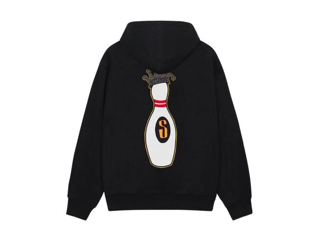 Stussy Stussy Kingpin Zip Hoodie Black - view 2