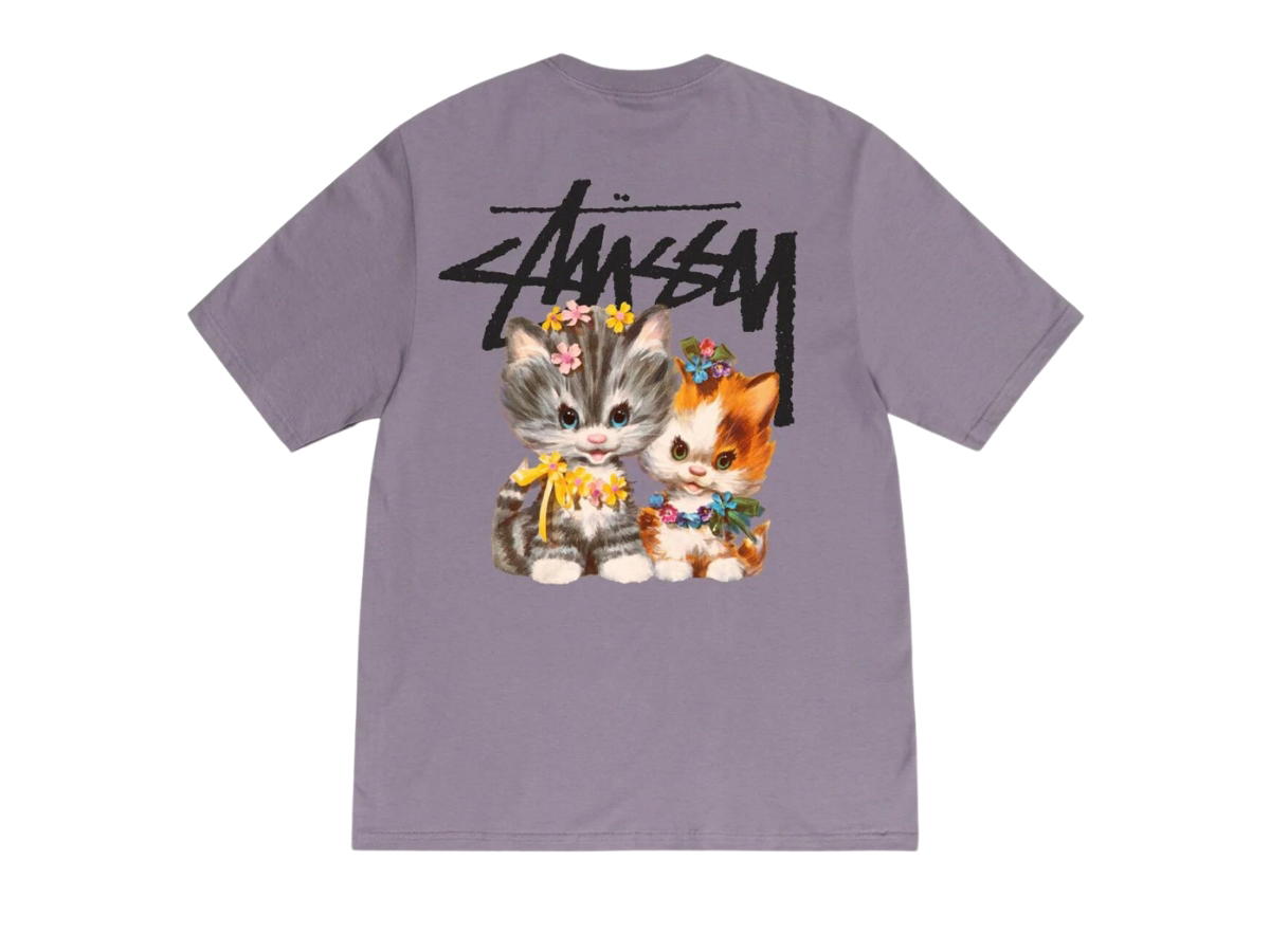 Stussy Stussy Kittens Tee Mauve
