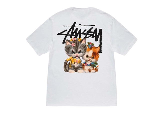 Stussy Stussy Kittens Tee White - view 1