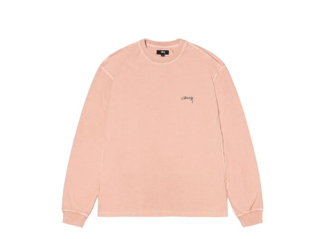 Stussy Stussy Lazy Ls Tee Dusty Peach - view 1