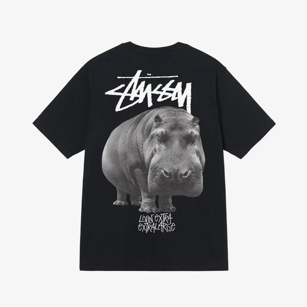 Stussy Stussy Livin' Large T-Shirt Black