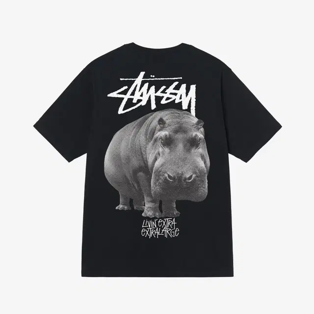 Stussy Stussy Livin' Large T-Shirt Black - view 2