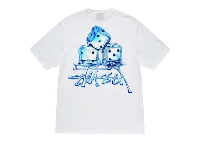 Stussy Stussy Melted T-Shirt White - view 1
