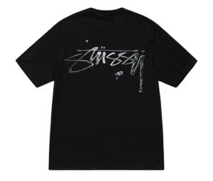 Buy Stussy Mercury Tee Black at Sasom – Authentic and Ready to Ship